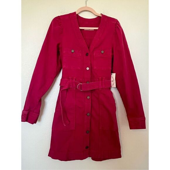 New Electric & Rose Morgan Vintage Dress Magenta